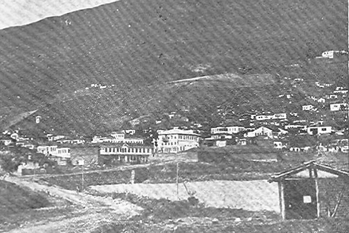 Preserved historical photograph of Debar from the Macedonian Cities archive, 1 of 3