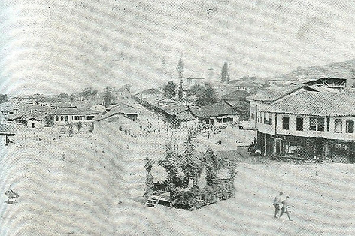 Preserved historical photograph of Debar from the Macedonian Cities archive, 3 of 3