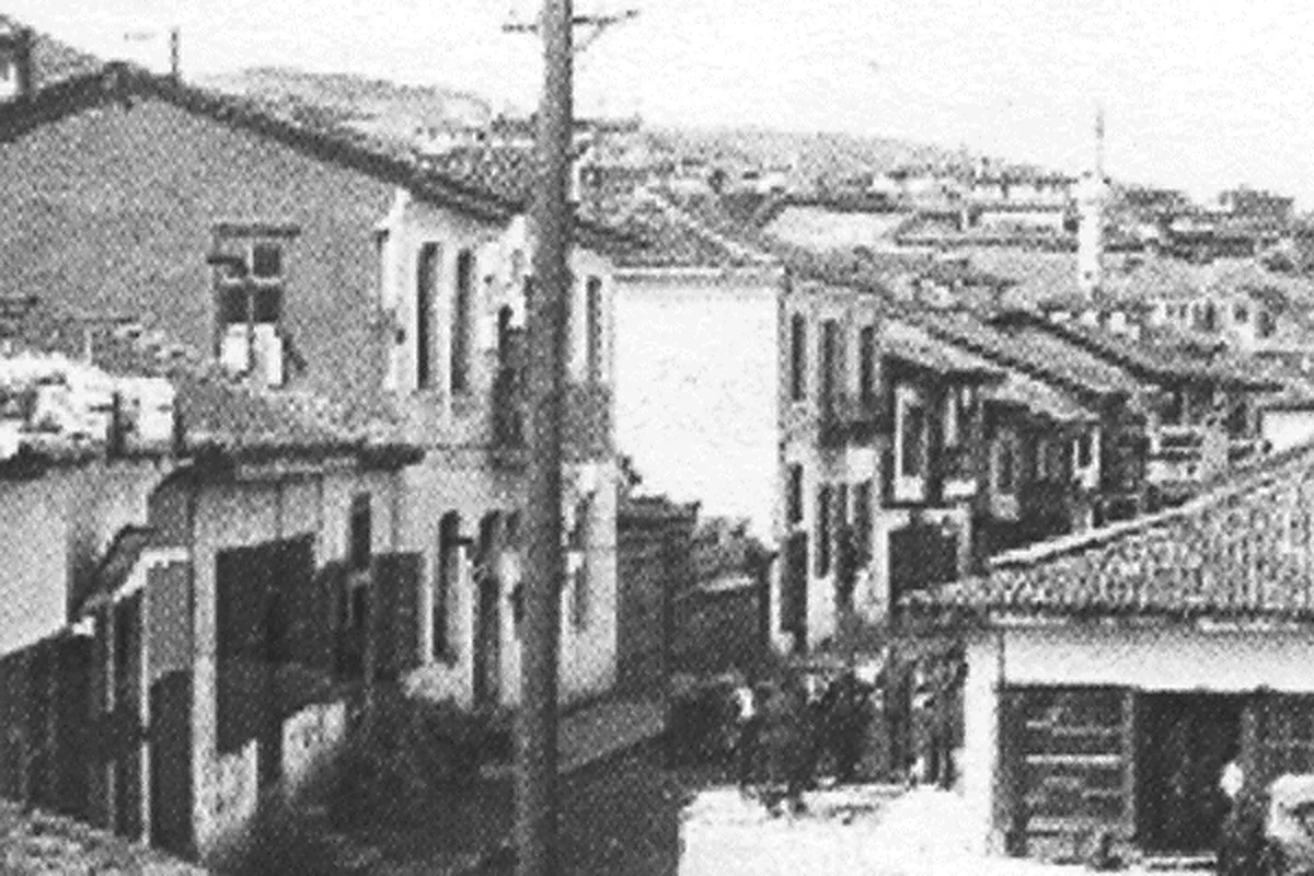 Preserved historical photograph of Delchevo from the Macedonian Cities archive, 1 of 2