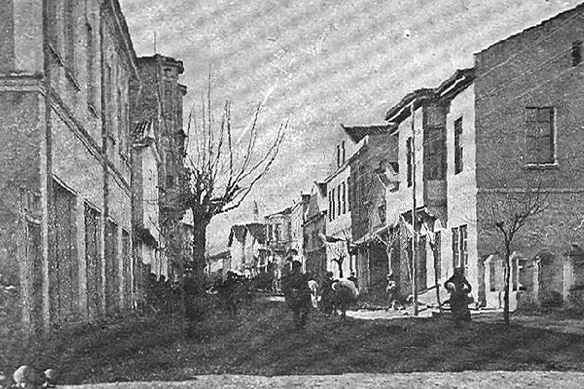 Preserved historical photograph of Gevgelija from the Macedonian Cities archive, 5 of 6