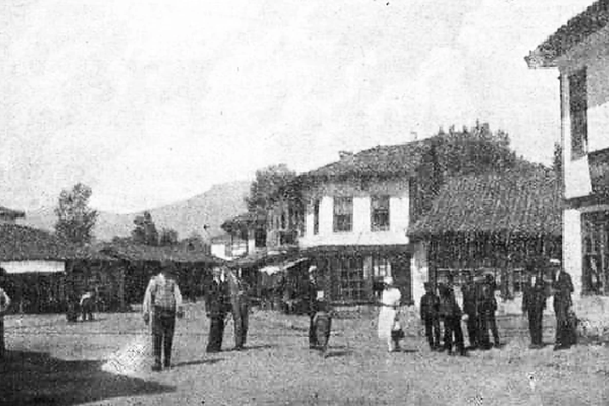 Preserved historical photograph of Gostivar from the Macedonian Cities archive, 2 of 14