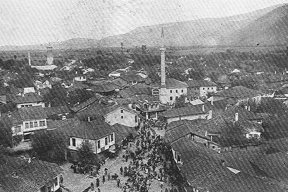 Preserved historical photograph of Gostivar from the Macedonian Cities archive, 3 of 14
