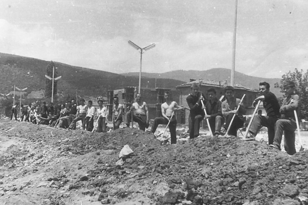 Preserved historical photograph of Kichevo from the Macedonian Cities archive, 47 of 57