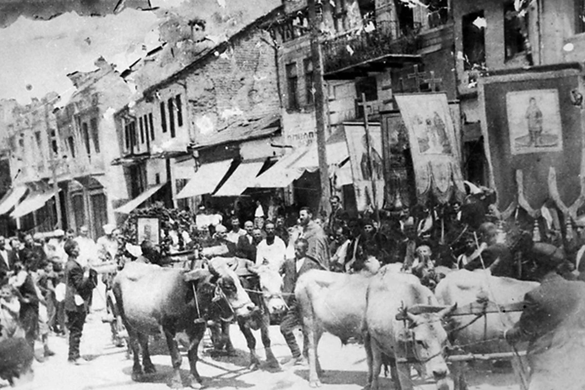 Preserved historical photograph of Kichevo from the Macedonian Cities archive, 48 of 57
