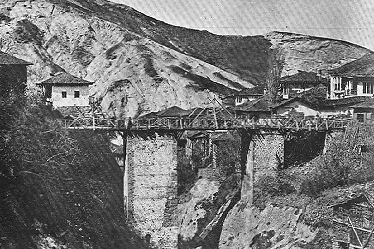 Preserved historical photograph of Kratovo from the Macedonian Cities archive, 2 of 8
