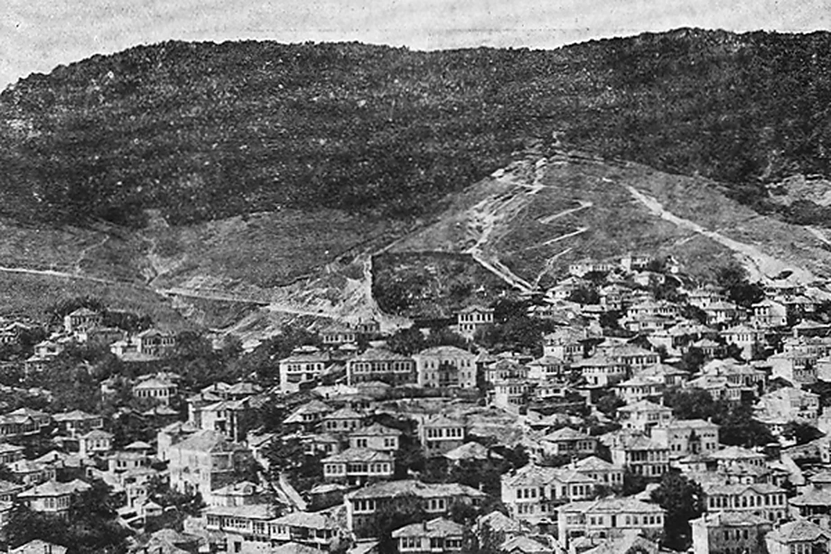 Preserved historical photograph of Krushevo from the Macedonian Cities archive, 10 of 12