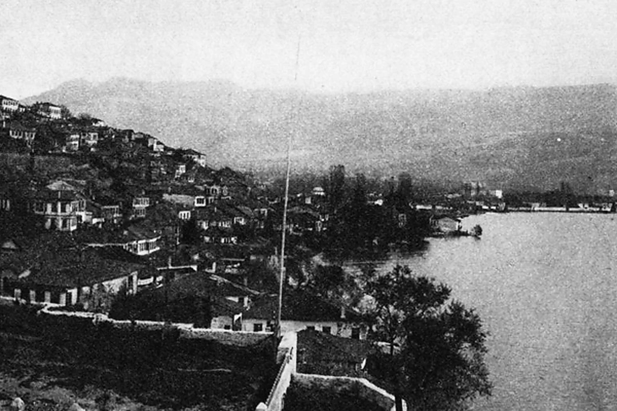 Preserved historical photograph of Ohrid from the Macedonian Cities archive, 24 of 48