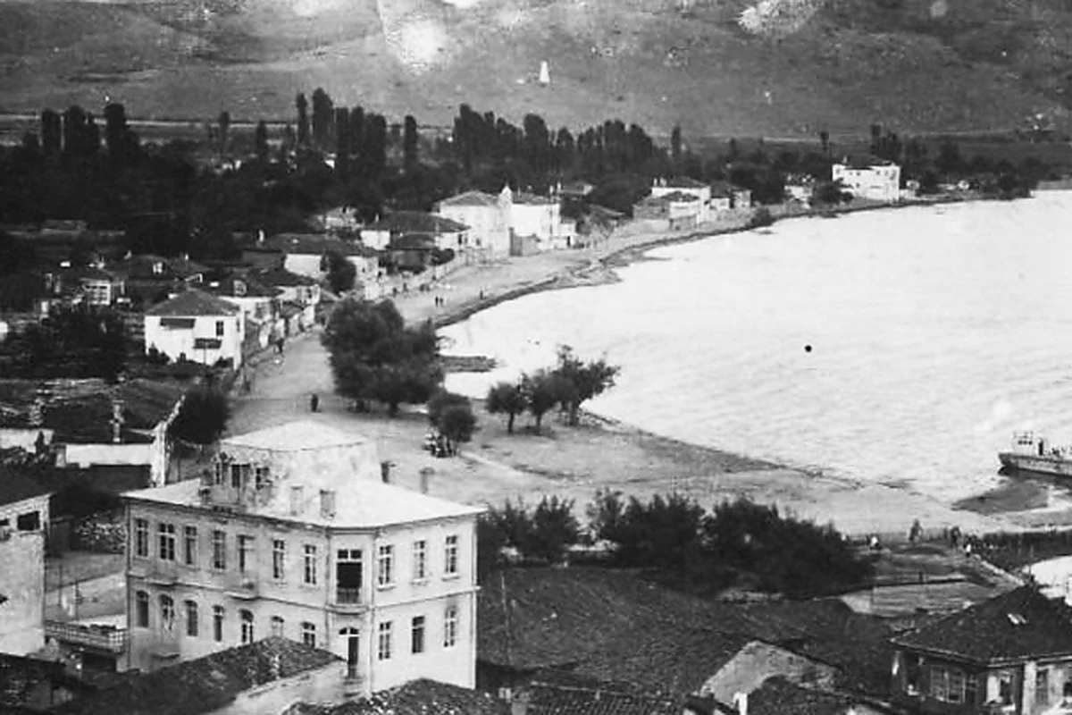 Preserved historical photograph of Ohrid from the Macedonian Cities archive, 25 of 48