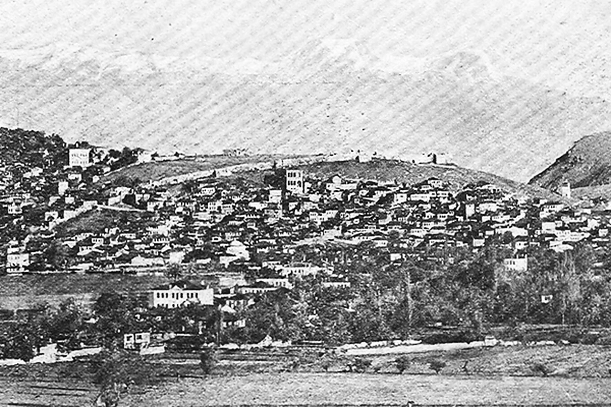 Preserved historical photograph of Ohrid from the Macedonian Cities archive, 28 of 48