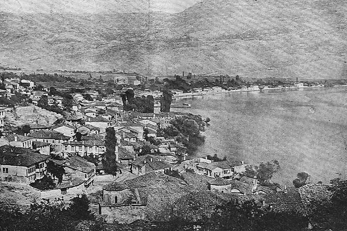 Preserved historical photograph of Ohrid from the Macedonian Cities archive, 32 of 48