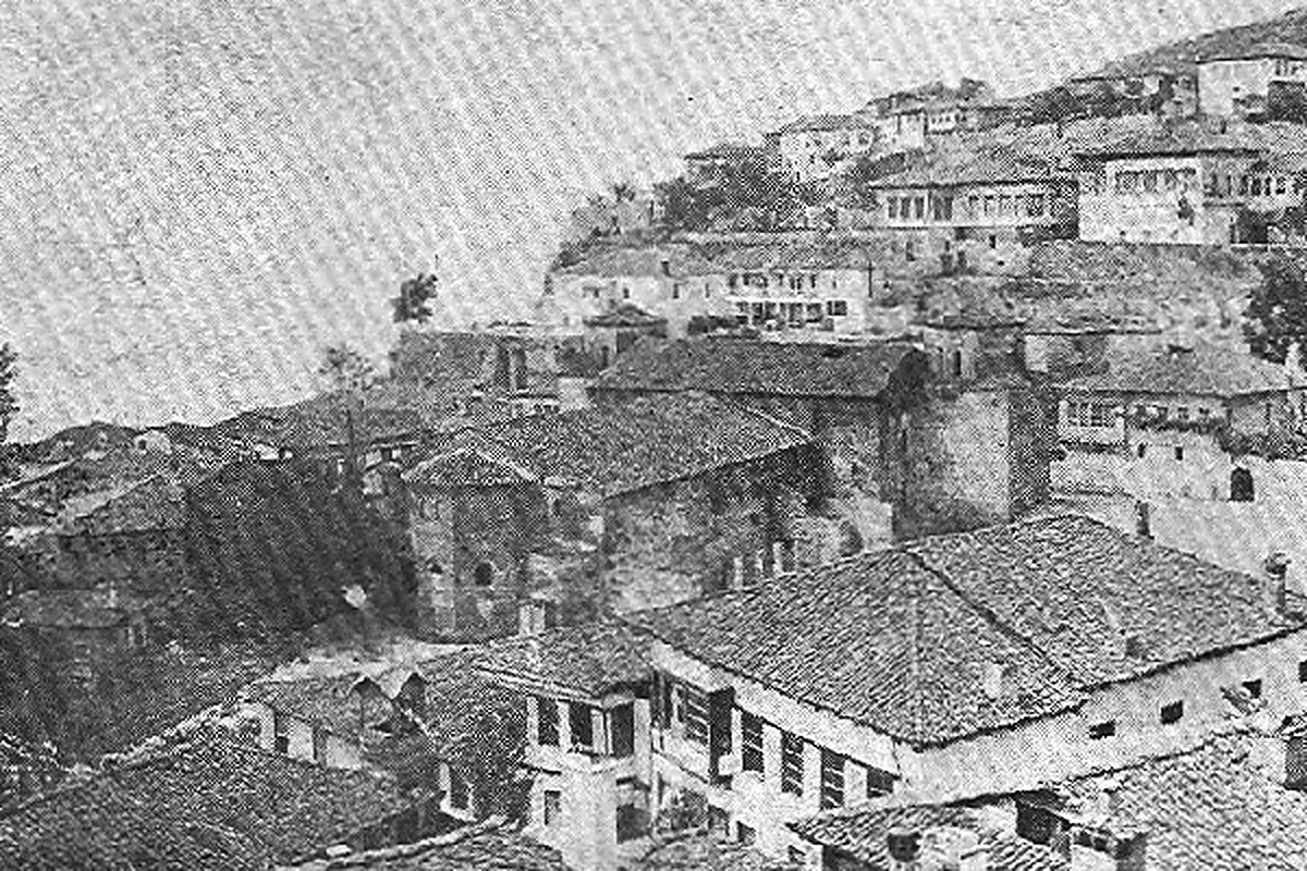 Preserved historical photograph of Ohrid from the Macedonian Cities archive, 35 of 48