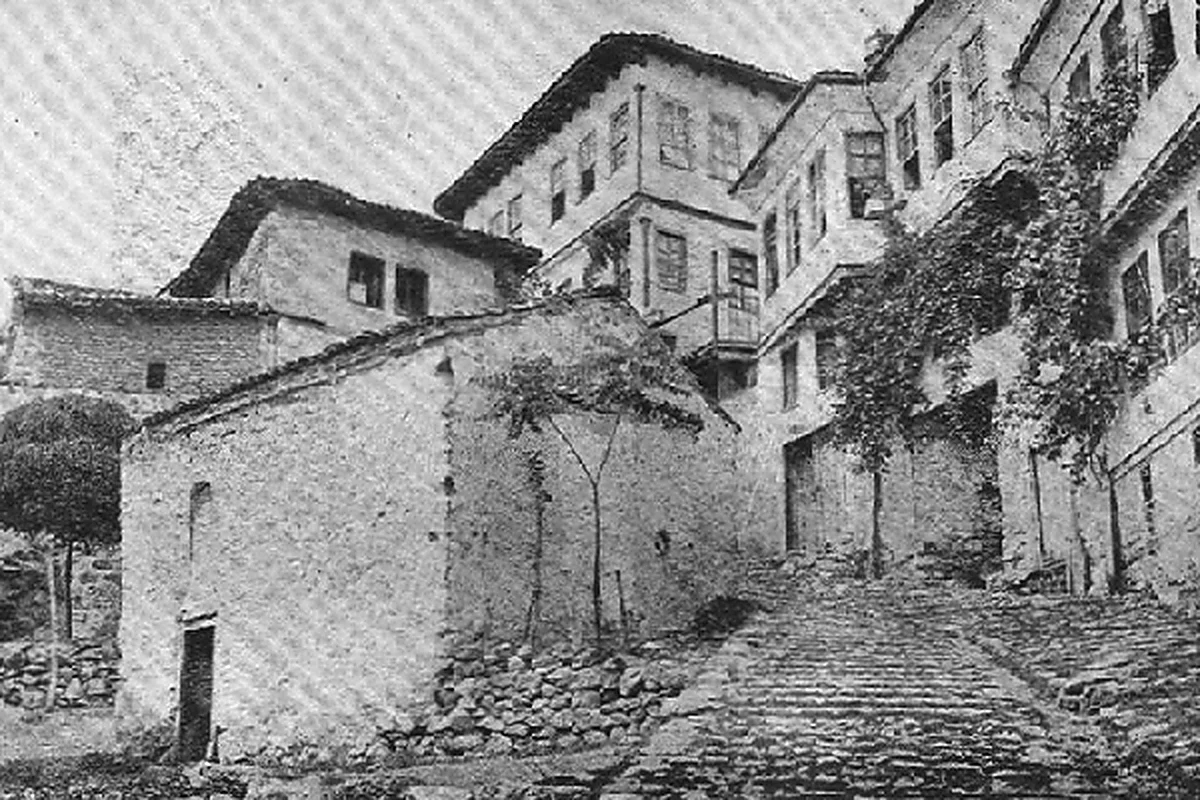 Preserved historical photograph of Ohrid from the Macedonian Cities archive, 37 of 48