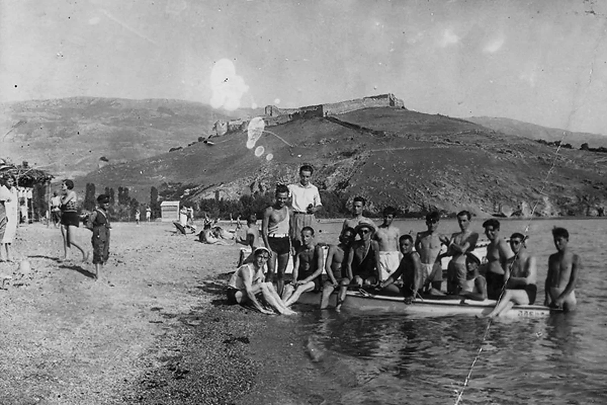 Preserved historical photograph of Ohrid from the Macedonian Cities archive, 45 of 48