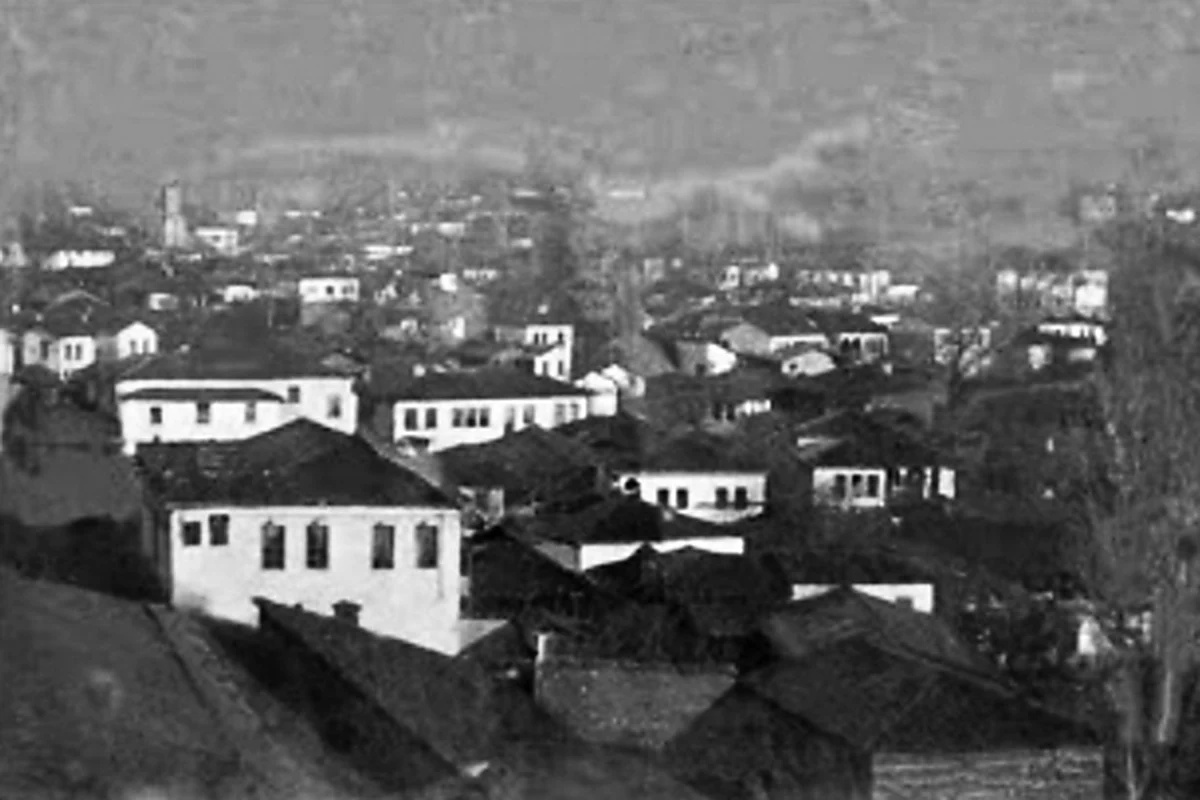 Preserved historical photograph of Radovish from the Macedonian Cities archive, 13 of 14