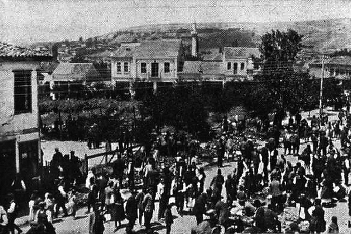 Preserved historical photograph of Resen from the Macedonian Cities archive, 2 of 10