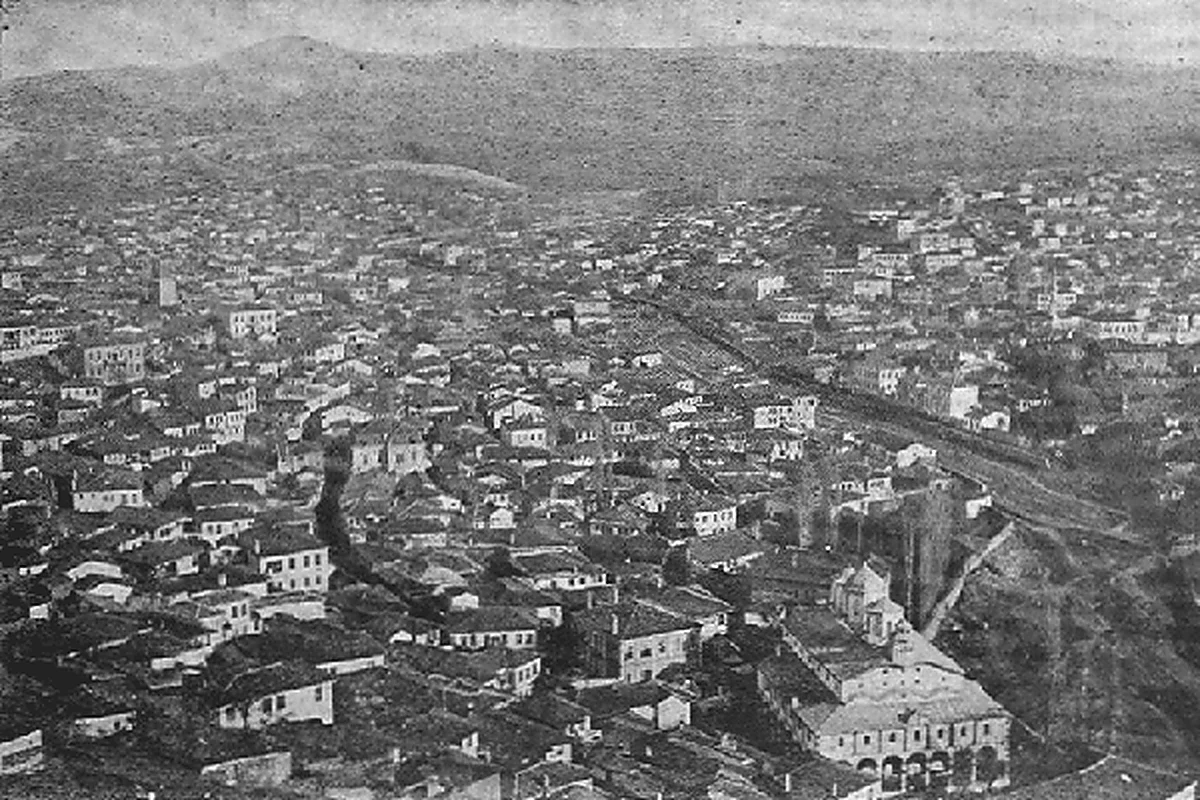 Preserved historical photograph of Shtip from the Macedonian Cities archive, 9 of 14