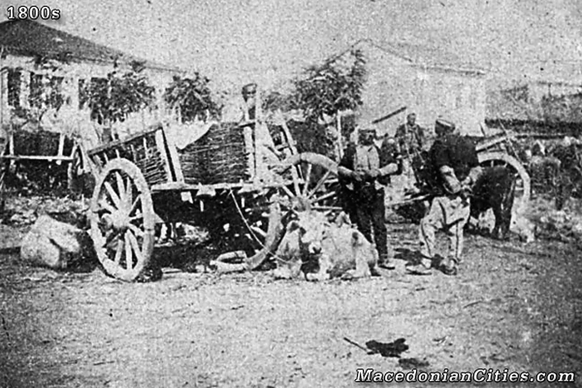 Preserved historical photograph of Skopje from the Macedonian Cities archive, 1 of 98