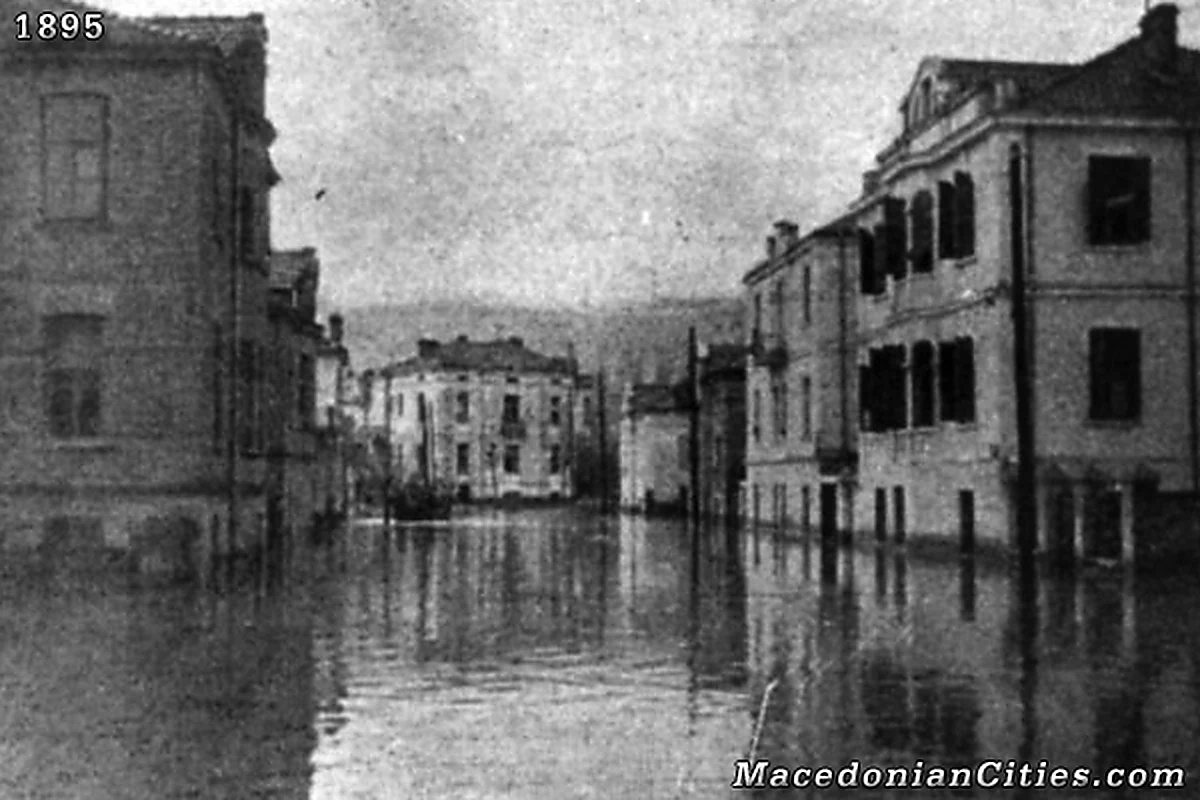 Preserved historical photograph of Skopje from the Macedonian Cities archive, 6 of 98