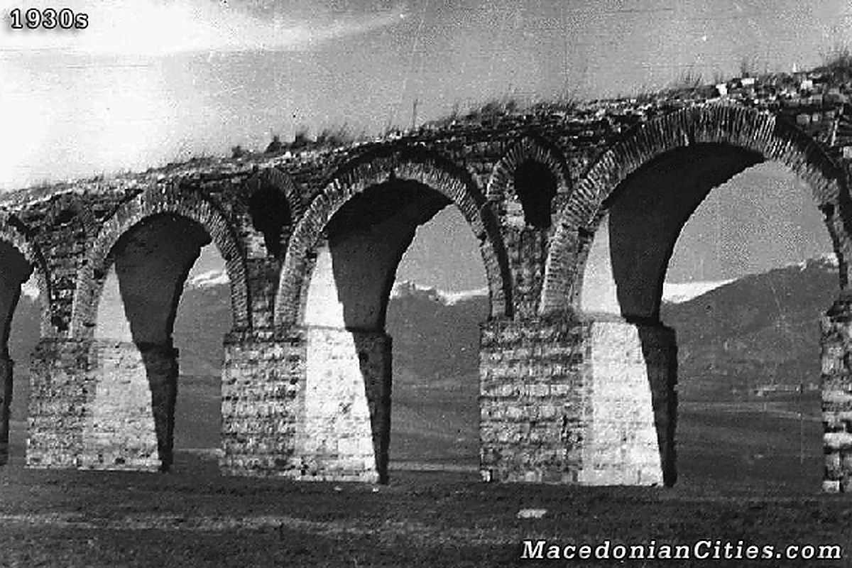 Preserved historical photograph of Skopje from the Macedonian Cities archive, 65 of 98