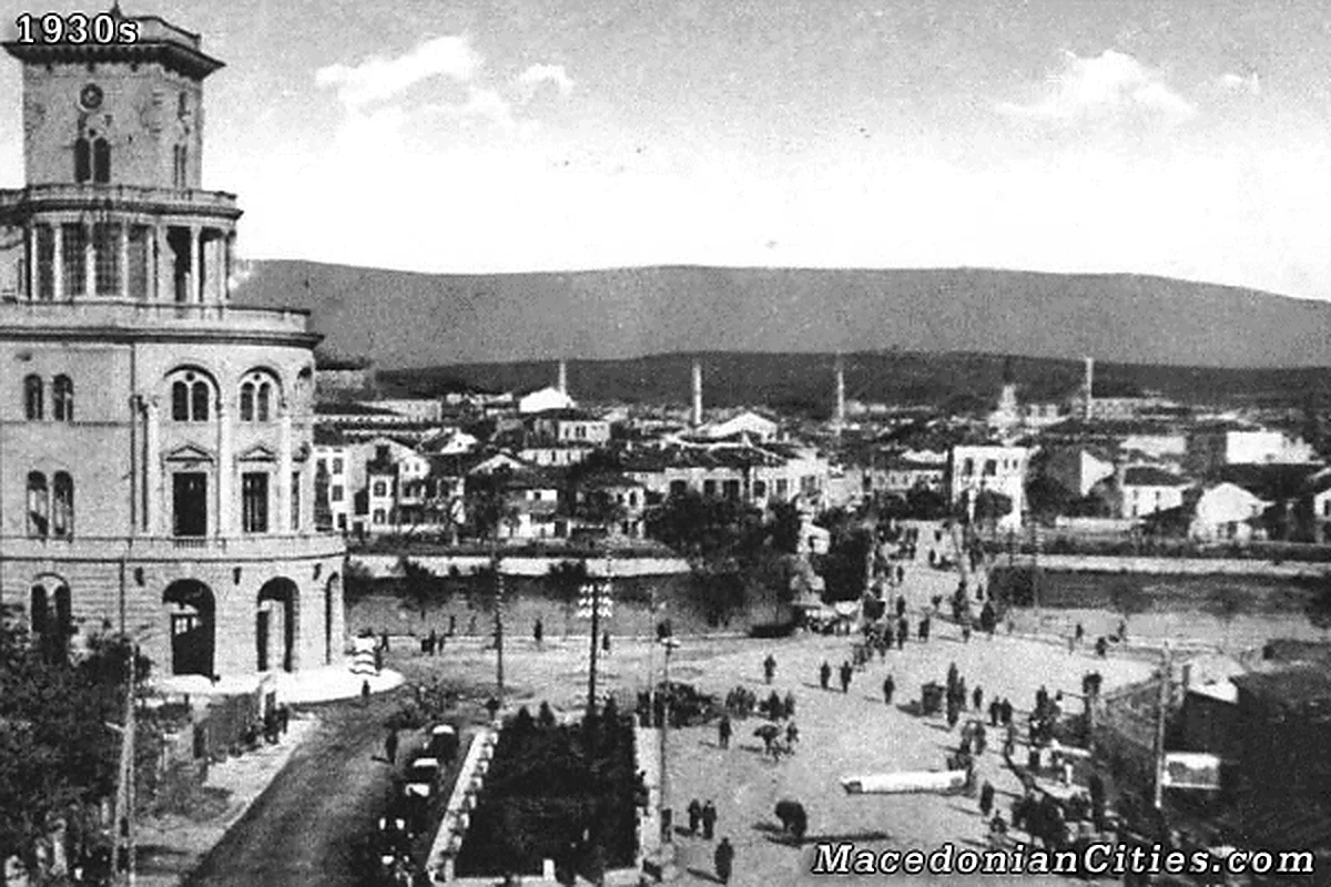 Preserved historical photograph of Skopje from the Macedonian Cities archive, 67 of 98