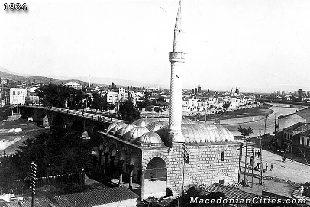 Preserved historical photograph of Skopje from the Macedonian Cities archive, 69 of 98