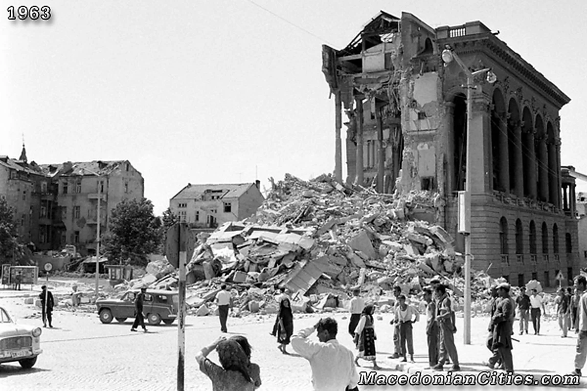 Preserved historical photograph of Skopje from the Macedonian Cities archive, 83 of 98
