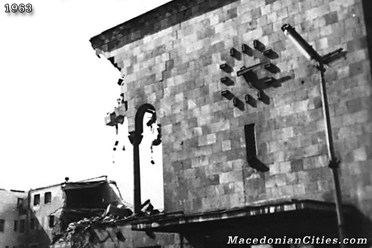 Preserved historical photograph of Skopje from the Macedonian Cities archive, 96 of 98