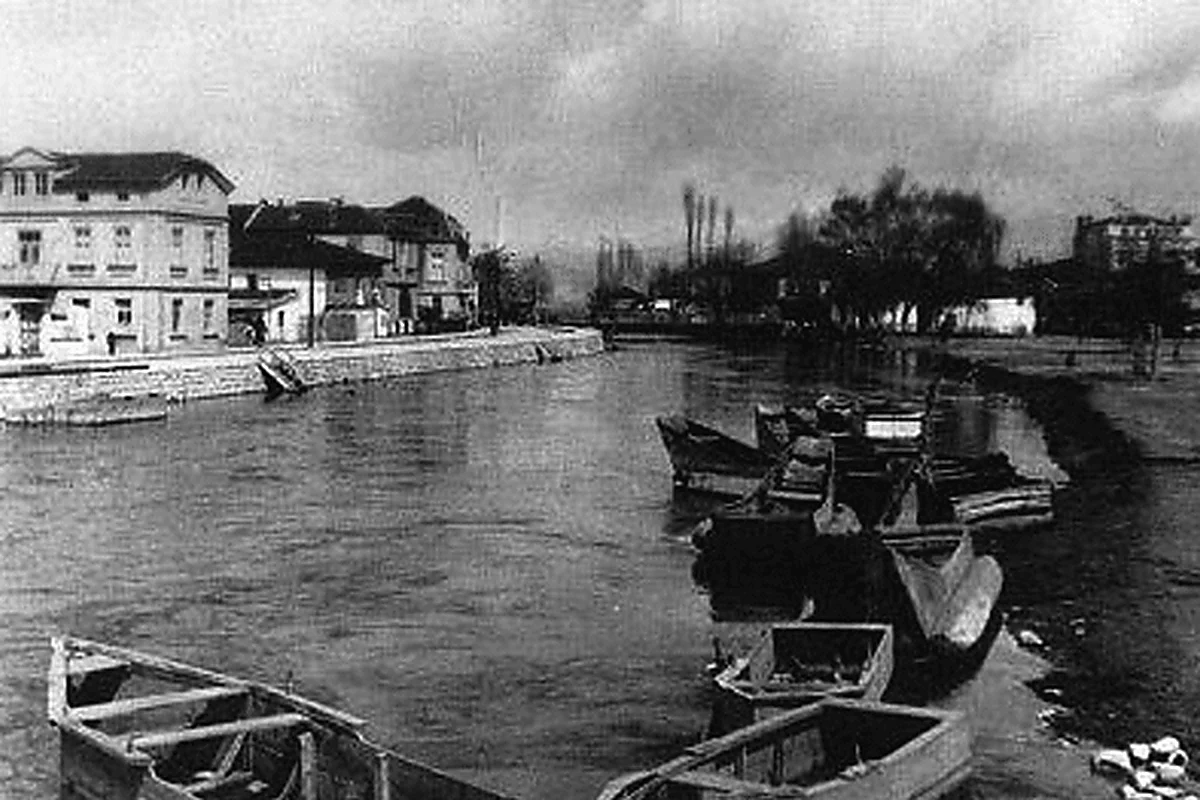 Preserved historical photograph of Struga from the Macedonian Cities archive, 6 of 21