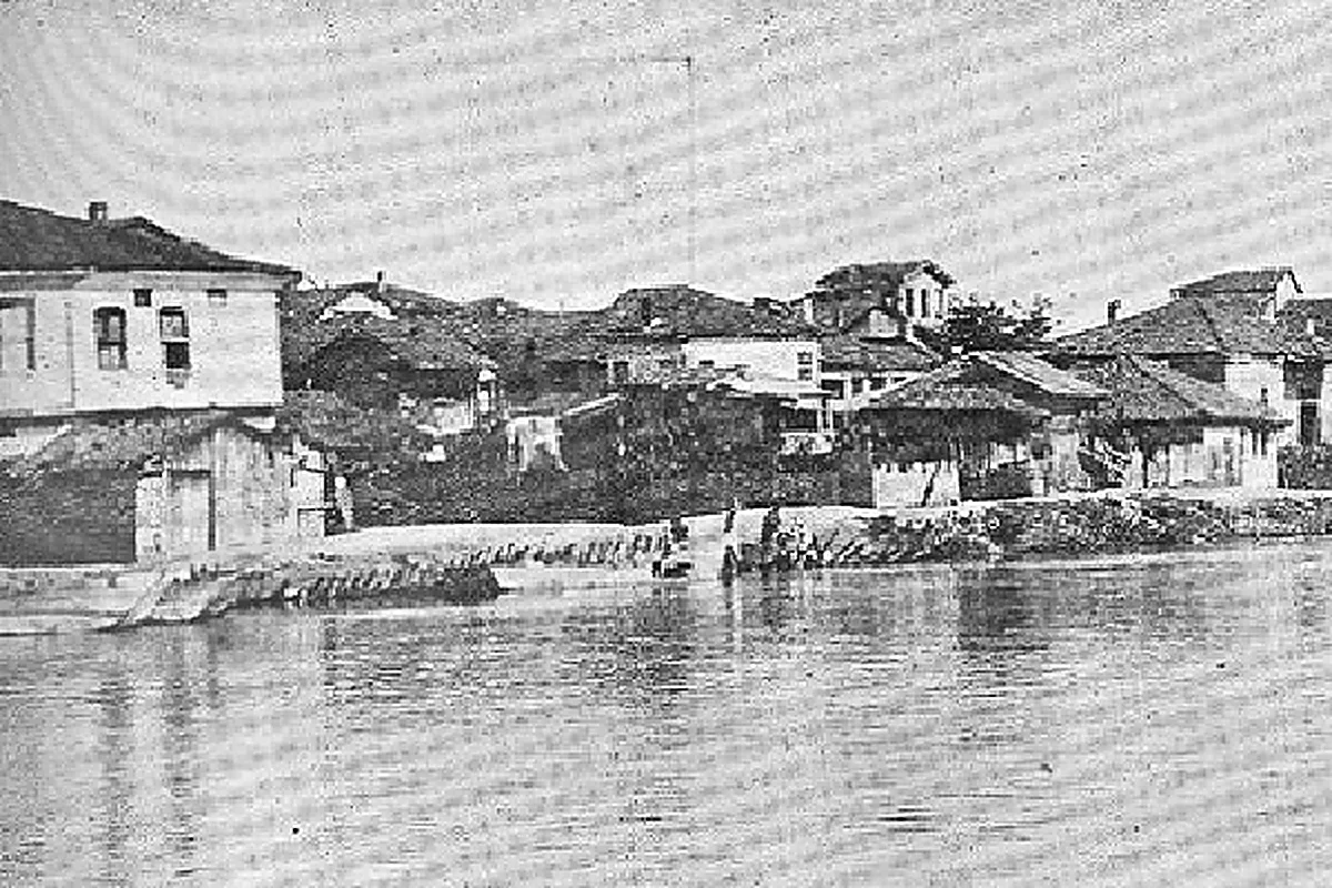 Preserved historical photograph of Struga from the Macedonian Cities archive, 15 of 21