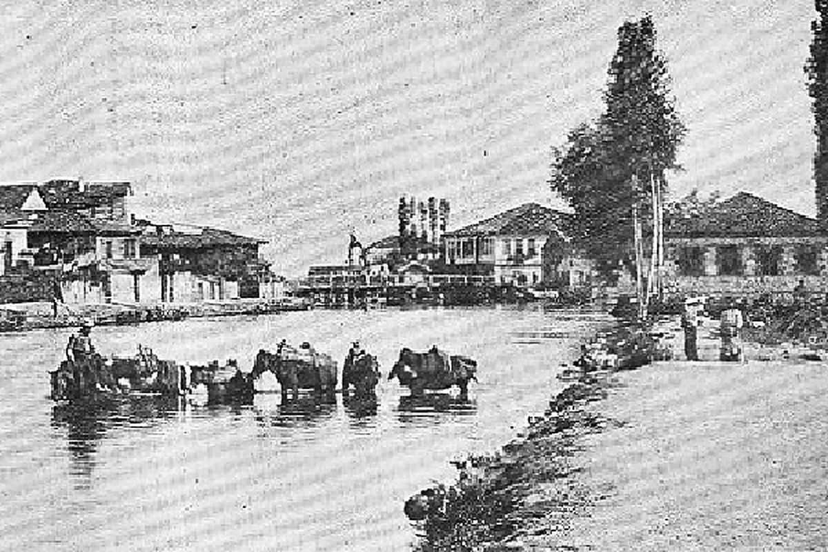 Preserved historical photograph of Struga from the Macedonian Cities archive, 16 of 21