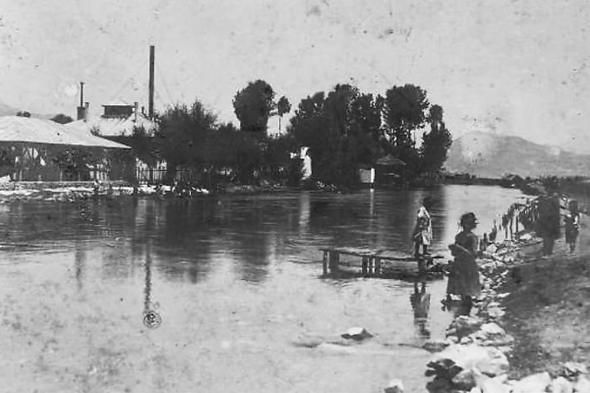 Preserved historical photograph of Struga from the Macedonian Cities archive, 21 of 21