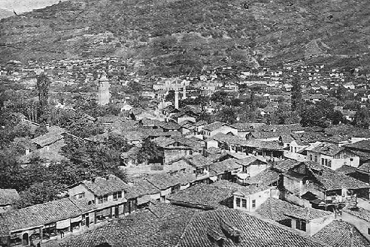 Preserved historical photograph of Tetovo from the Macedonian Cities archive, 14 of 20