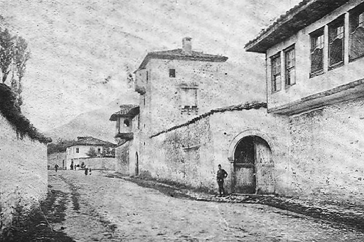 Preserved historical photograph of Tetovo from the Macedonian Cities archive, 15 of 20