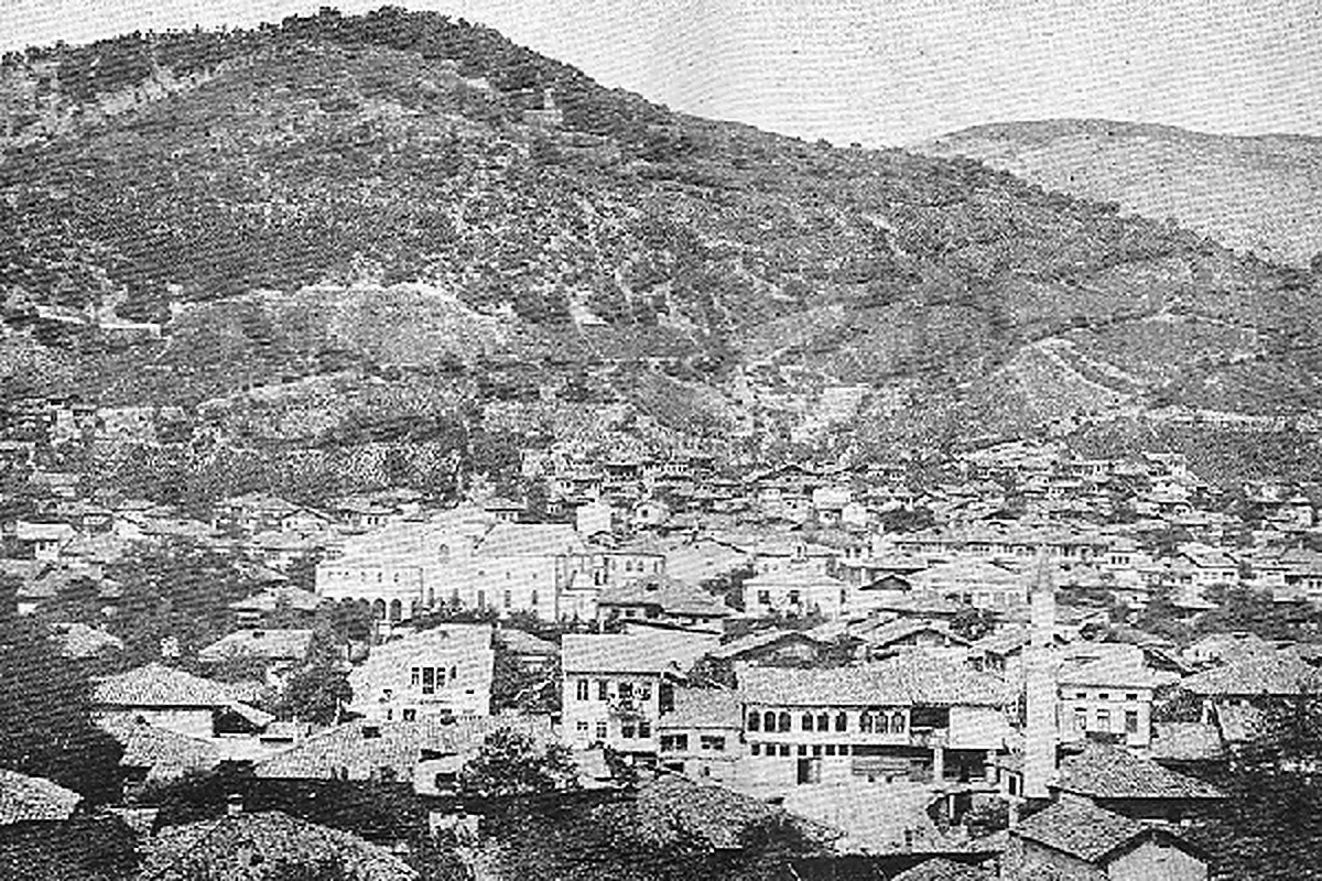 Preserved historical photograph of Tetovo from the Macedonian Cities archive, 16 of 20