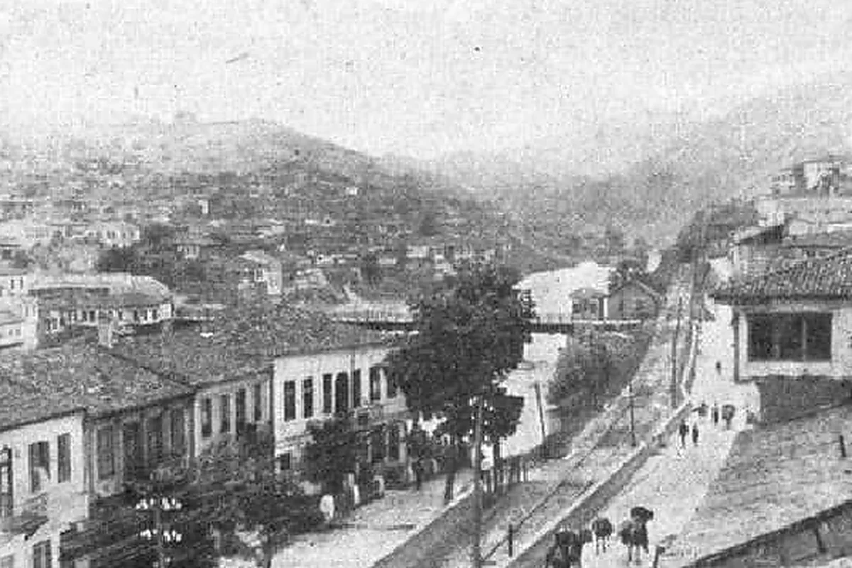 Preserved historical photograph of Veles from the Macedonian Cities archive, 10 of 34