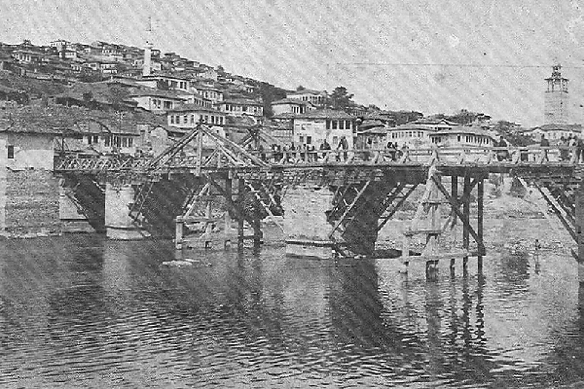 Preserved historical photograph of Veles from the Macedonian Cities archive, 13 of 34