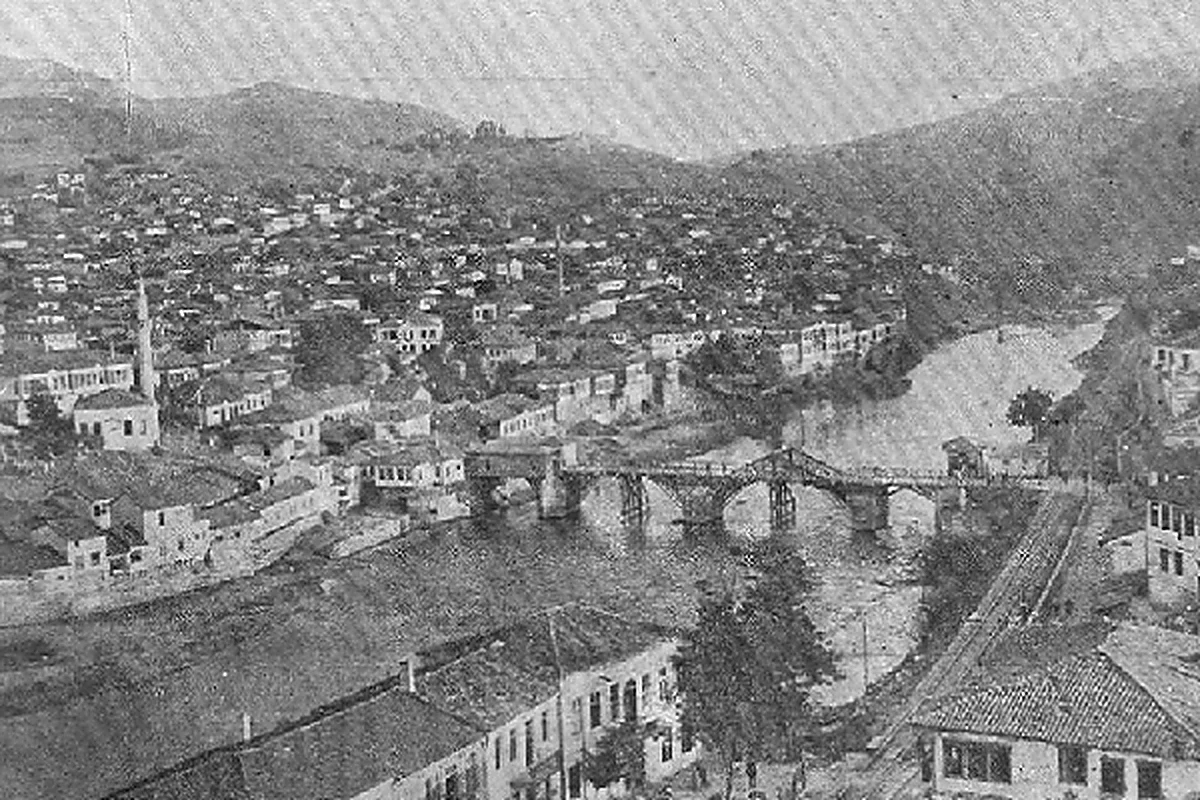 Preserved historical photograph of Veles from the Macedonian Cities archive, 14 of 34