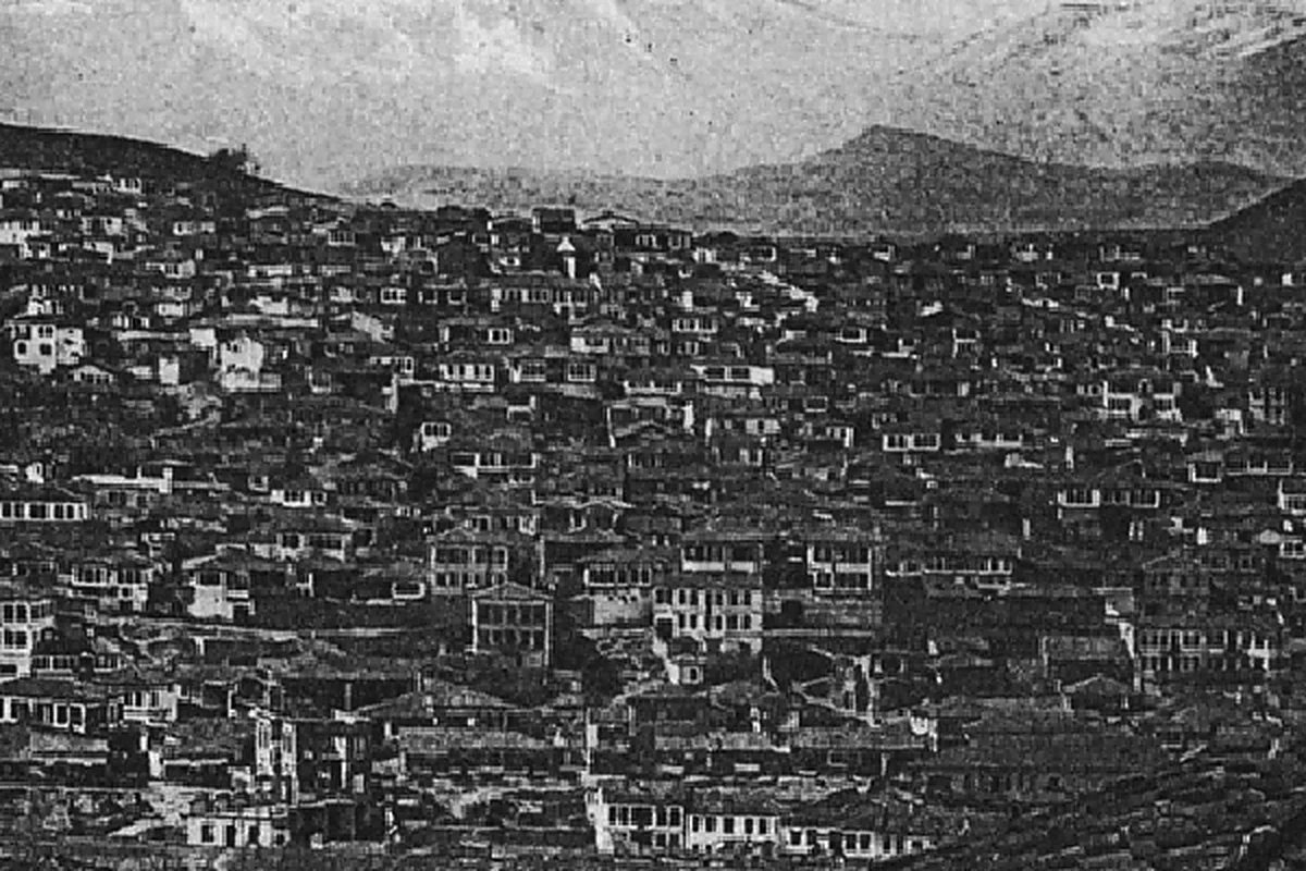 Preserved historical photograph of Veles from the Macedonian Cities archive, 17 of 34