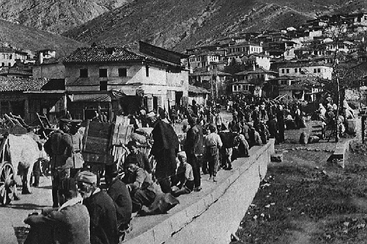 Preserved historical photograph of Veles from the Macedonian Cities archive, 20 of 34