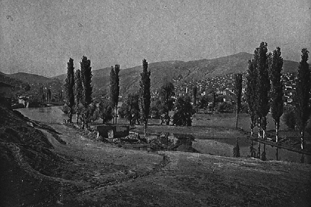 Preserved historical photograph of Veles from the Macedonian Cities archive, 26 of 34