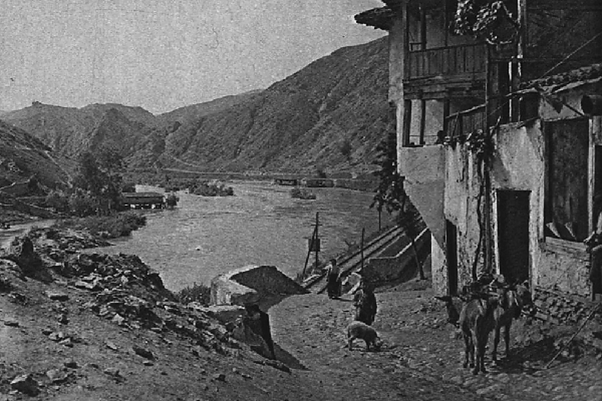 Preserved historical photograph of Veles from the Macedonian Cities archive, 27 of 34
