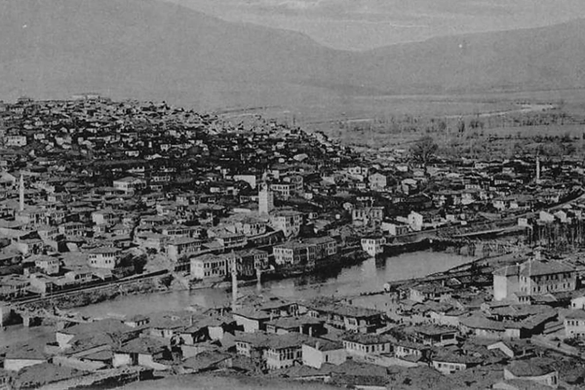 Preserved historical photograph of Veles from the Macedonian Cities archive, 33 of 34
